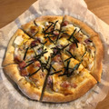 うめぼしこんぶ's cooksnap of when they made お餅と海苔の和風ピザ❤.