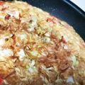 メイ1014's cooksnap of when they made 長芋豆腐鉄板焼き.