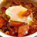 れれれんこん。's cooksnap of when they made レンジでお手軽フラメンカエッグ.