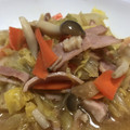 もよママ's cooksnap of when they made 旨～い!!白菜とベーコンの炒め煮びたし♪.