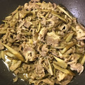 mariti's cooksnap of when they made 簡単！こぼうと牛こまのしぐれ煮.