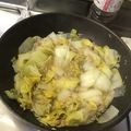 mariti's cooksnap of when they made 白菜とシーチキンのたいたん.