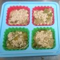 komuasa's cooksnap of when they made なすとピーマンのそぼろあん（離乳食中期）.