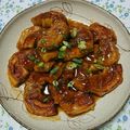 クックPMBF1E☆'s cooksnap of when they made 簡単＊絶品！ くるま麩の生姜焼き♪.