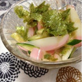 ぽぽきゅ's cooksnap of when they made かまぼこ入り長芋のわさび和え.