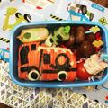ゆかぽっくる's cooksnap of when they made 消防車のおにぎり弁当☆くるまのキャラ弁当.