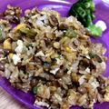 ☆あおまま☆'s cooksnap of when they made 簡単で旨い♡ごま香る♪大粒納豆チャーハン.