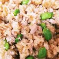 マスカル12's cooksnap of when they made 冷凍と缶で簡単！シーチキンチャーハン.