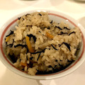 らん໒꒱'s cooksnap of when they made ひじきと油揚げの炊き込みごはん.
