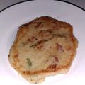 unauna72's cooksnap of when they made たこ焼き生地の残りでフライパンたこ焼き☆.