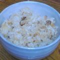 千心睦's cooksnap of when they made 簡単♪美味しい♪なめ茸瓶で炊き込みご飯.