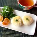 よこ耳ねこ's cooksnap of when they made 焼きおにぎり♪簡単！残りご飯＋粉チーズ.