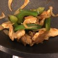 クックUVUMQX☆'s cooksnap of when they made ピーマンと鳥もも肉の炒め物弁当.