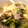 カナ（ミーナ）'s cooksnap of when they made きのこと白菜の食べる野菜かきたまスープ鍋.