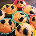 Peco１１'s cooksnap of when they made おせちでリメイク❤黒豆マフィン.