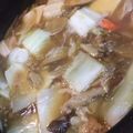 run1230run's cooksnap of when they made サムゲタン風鍋.