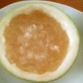 づぃんこ's cooksnap of when they made 器まるごと☆メロゴールドのぷるぷるゼリー.