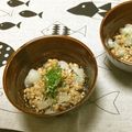 おはなすき's cooksnap of when they made 胡麻たっぷり！らっきょう胡麻納豆.