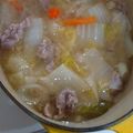 ゆず☆めい's cooksnap of when they made 体ほかほか！白菜と豚の味噌生姜鍋.