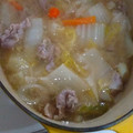 ゆず☆めい's cooksnap of when they made 体ほかほか！白菜と豚の味噌生姜鍋.