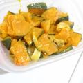 クックUVUCZD☆'s cooksnap of when they made かぼちゃとサツマイモの味噌マヨ炒め.