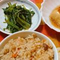 ぐうたら主婦みん's cooksnap of when they made レンジで簡単★小松菜と三つ葉のお浸し.
