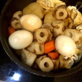 TOYMee☆'s cooksnap of when they made 茅乃舎だしで作る大根と揚げのしみしみ煮.