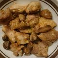 クックF1WV1Z☆'s cooksnap of when they made 鶏肉とマッシュルームのバター炒め.