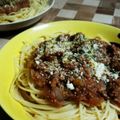 ゆこPIN's cooksnap of when they made 低糖質パスタで♪挽肉たっぷりボロネーゼ.