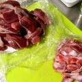 サバ白ルルド's cooksnap of when they made 砂肝（砂ズリ）の下処理～＾＾写真付き～.