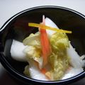 のぞみ～ひん's cooksnap of when they made 白菜とゆずの漬物.
