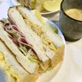 いざ公's cooksnap of when they made ＊出し巻き卵のサンドイッチ＊.