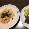 みしゅぽん's cooksnap of when they made 簡単！明太子クリームパスタ〜あっさり和風.