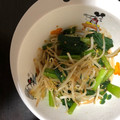 にむばすしゅたーぜん's cooksnap of when they made 簡単！小松菜ともやしのごま和え☆.