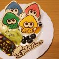 ふうとう's cooksnap of when they made スプラトゥーン＊キャラチョコ＊ケーキ.