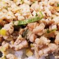 まめち☆'s cooksnap of when they made 超簡単！ねぎ豚そぼろ丼(^_^)ﾉ.