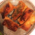 ゆきんこまめ's cooksnap of when they made 餅チーズ春巻き.