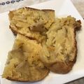 ゆんわんこ's cooksnap of when they made HMで超簡単！りんごケーキ☆.