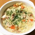 ニャゴママ's cooksnap of when they made オートミールチーズリゾットでダイエット.