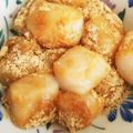 ayakaL7's cooksnap of when they made シナモン香る☆きなこ餅.