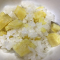 tomotoe's cooksnap of when they made 秋の旬！炊飯器で炊くだけ！サツマイモご飯.