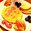 muffin.scone_'s cooksnap of when they made アンパンマンのホットケーキ☆ソーセージ.