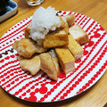 しょみ一's cooksnap of when they made 鶏むねと厚揚げのガーリック醤油おろし.