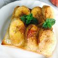 まゆまゆ105's cooksnap of when they made バナナトースト.