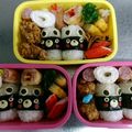 ☆★1226★☆'s cooksnap of when they made キャラ弁＊簡単♪俵おにぎりくまちゃん.