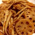 kiiorii's cooksnap of when they made 惣菜再現♪甘辛レンコン☆.