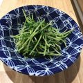 ちゃぴちゃ～'s cooksnap of when they made 子どもも大好きな豆苗ともやしのナムル☆.