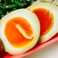しほり☆ん's cooksnap of when they made 簡単ごま油香る 味付け卵.