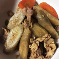 ひぃっぷぅぴょー's cooksnap of when they made 太ごぼうと豚こまの煮物.