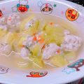 夢麗翔望mama's cooksnap of when they made 白菜と鶏団子のスープ.